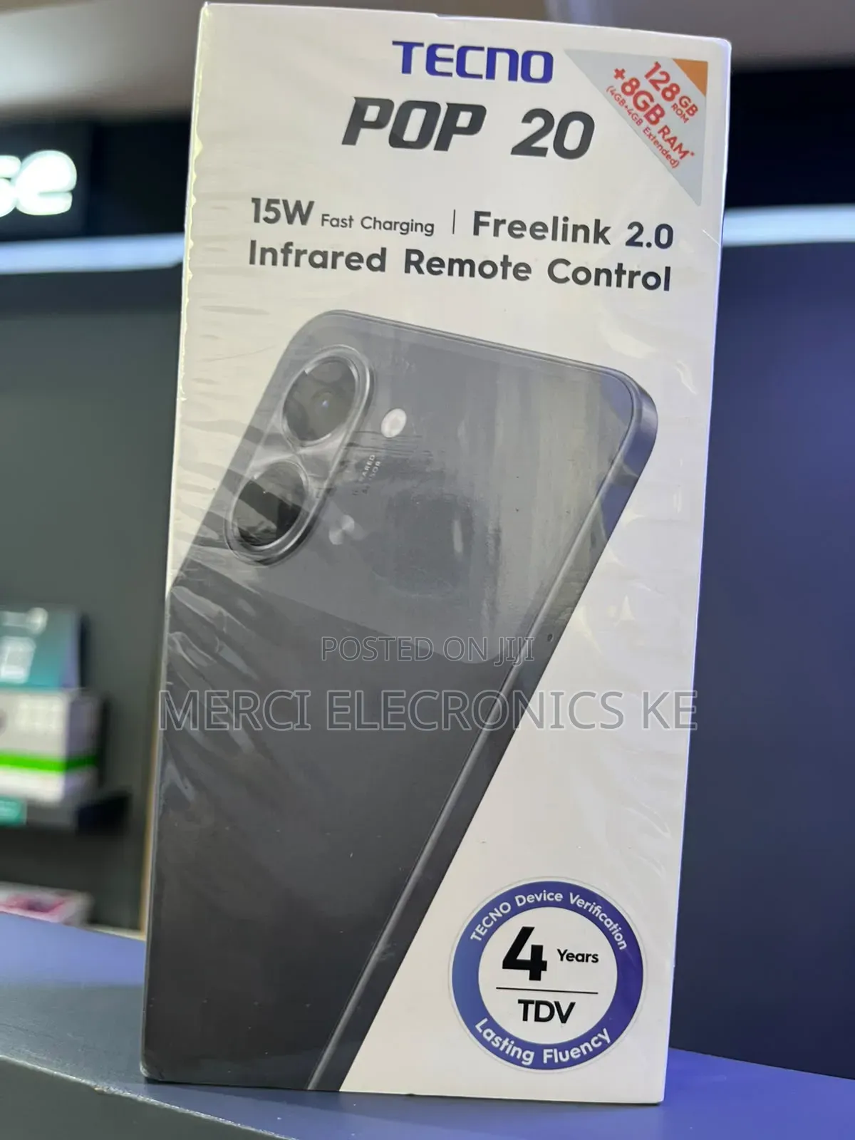 New Tecno Pop 20 64 GB Black