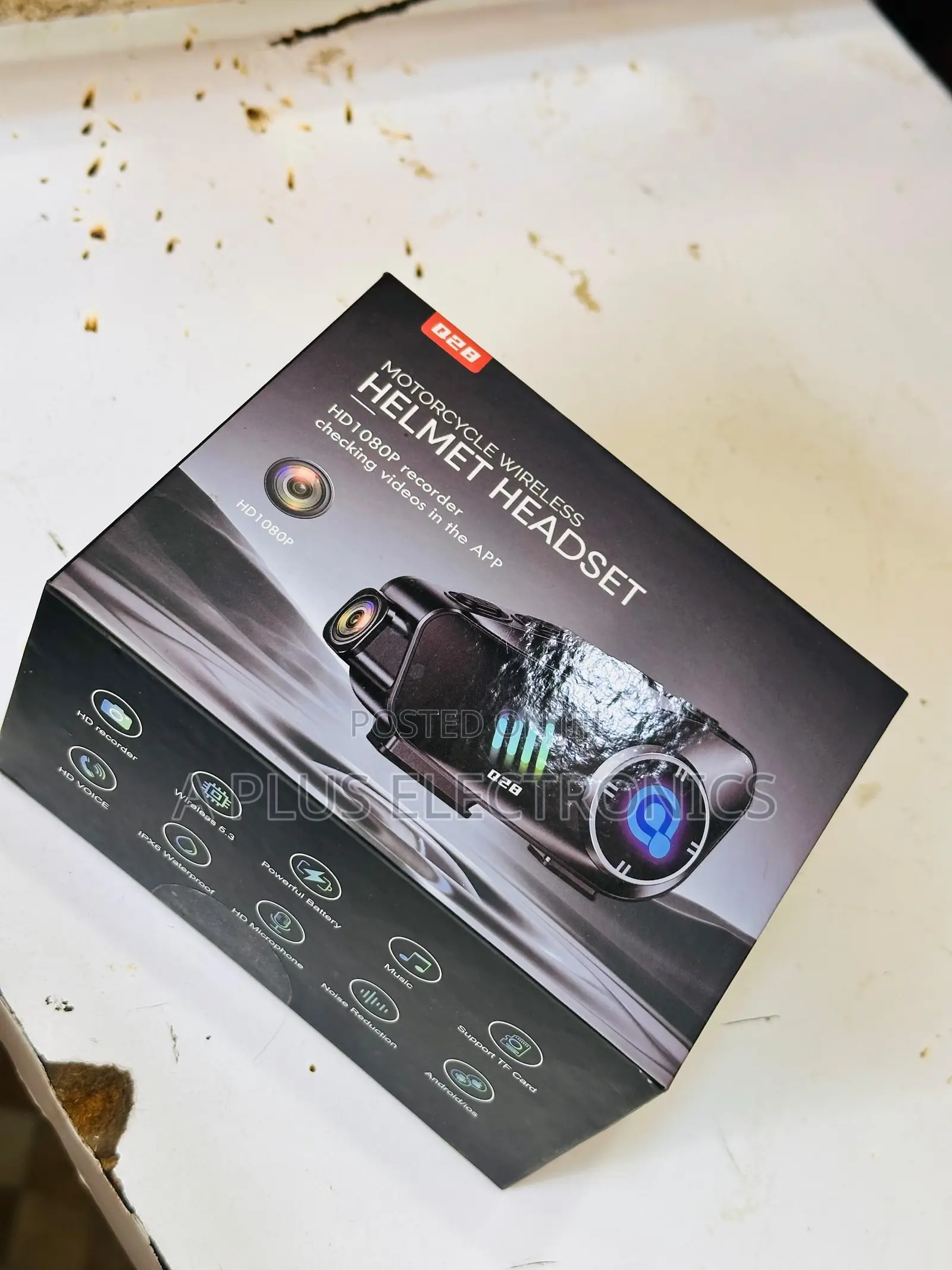 Q28 Motorcycle Intercom Helmet Dash Camera