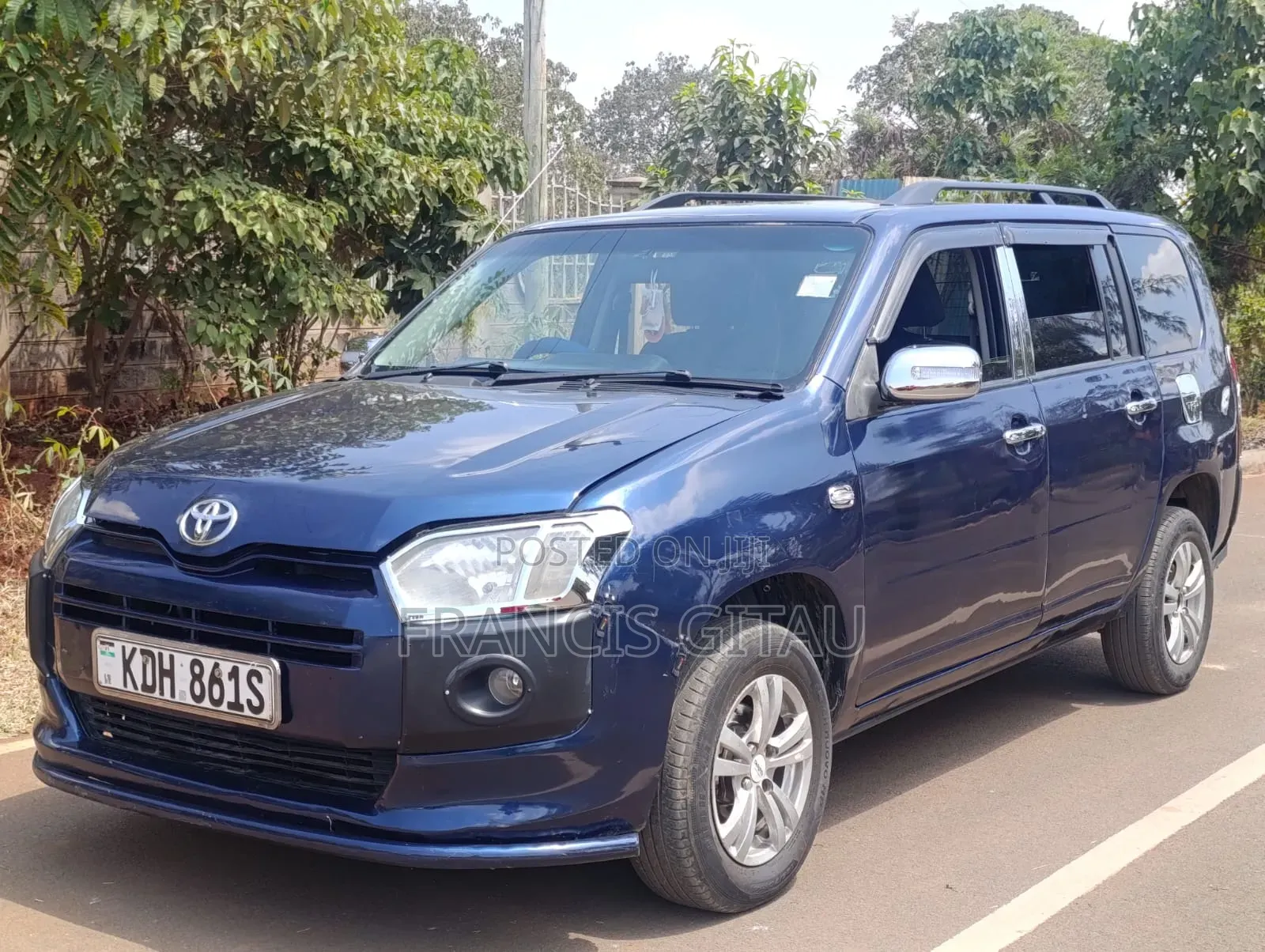 Toyota Succeed 2015 Blue