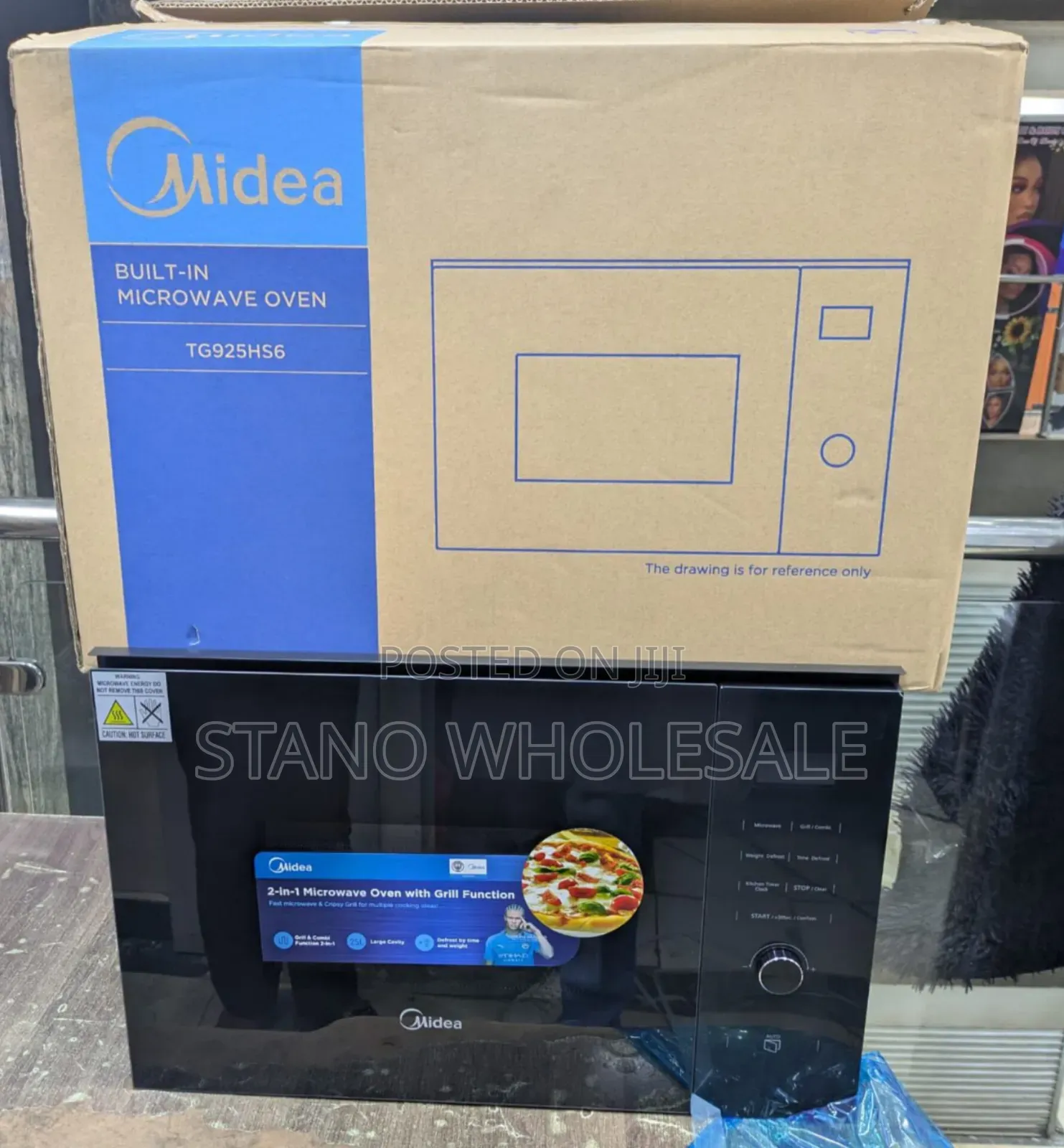 Midea 25l Inbuilt Microwave