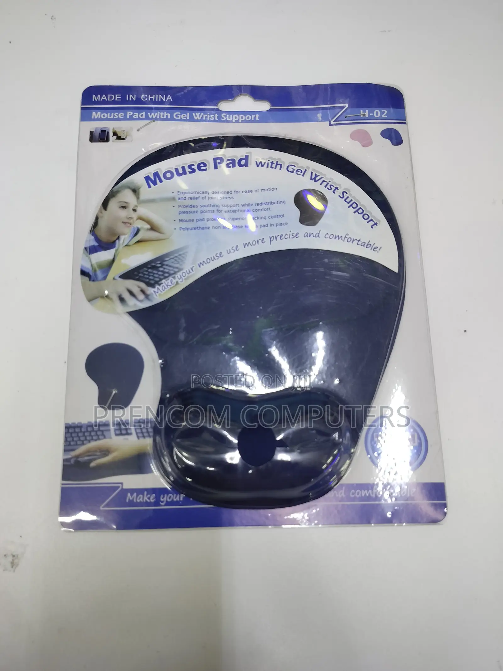 Mouse Pad | Gel Wrist Support | Model H-02