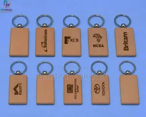 Branded Wooden Keyholders
