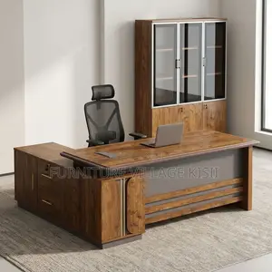 1.8m Desk + Cabinet Office Combo