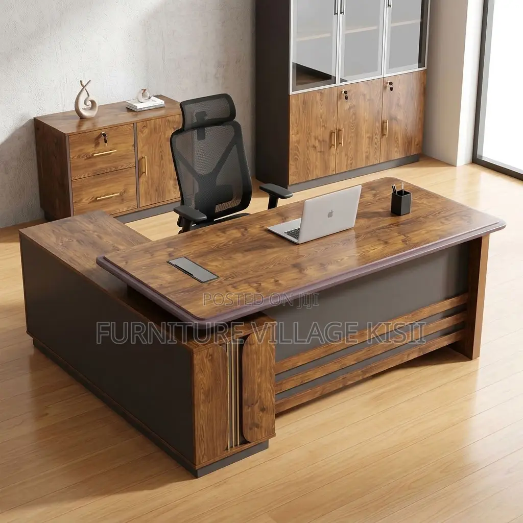 1.8m Desk + Cabinet Office Combo