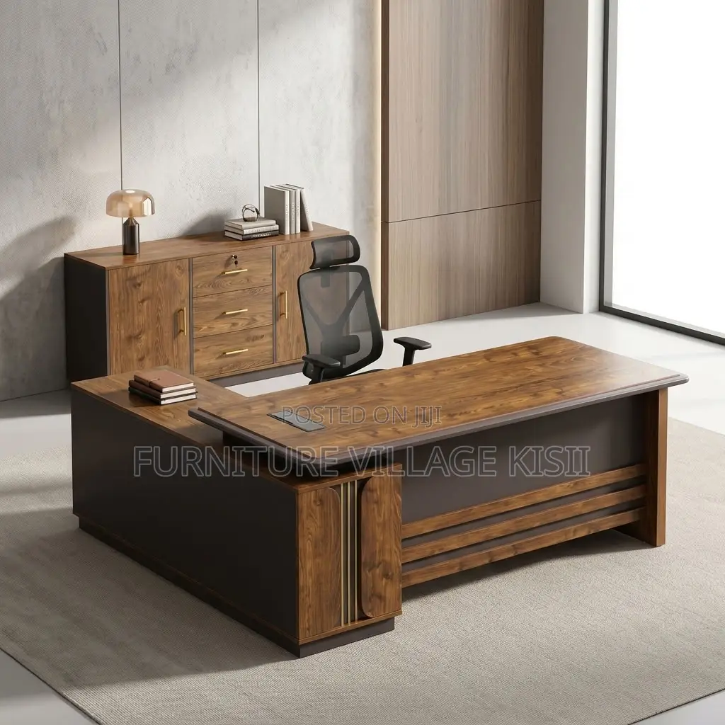 1.8m Desk + Cabinet Office Combo