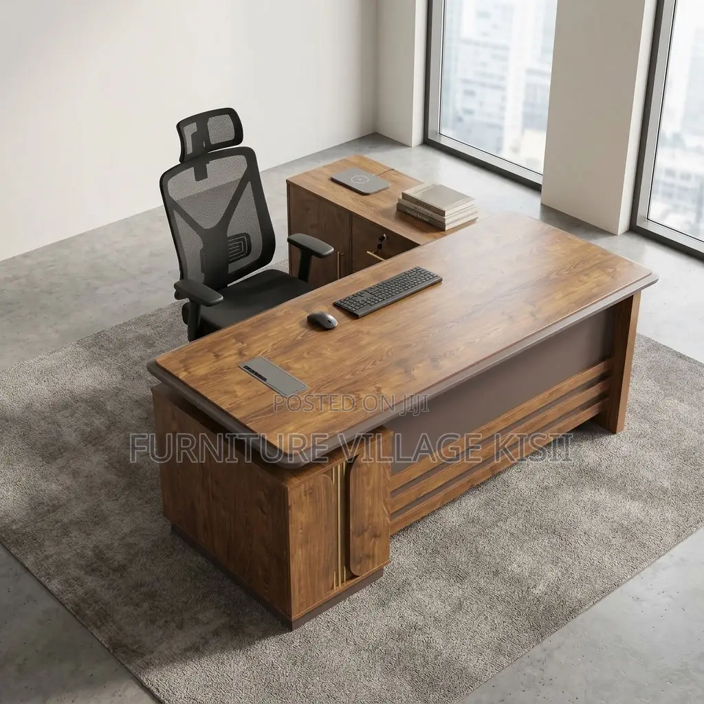 1.8m Desk + Cabinet Office Combo