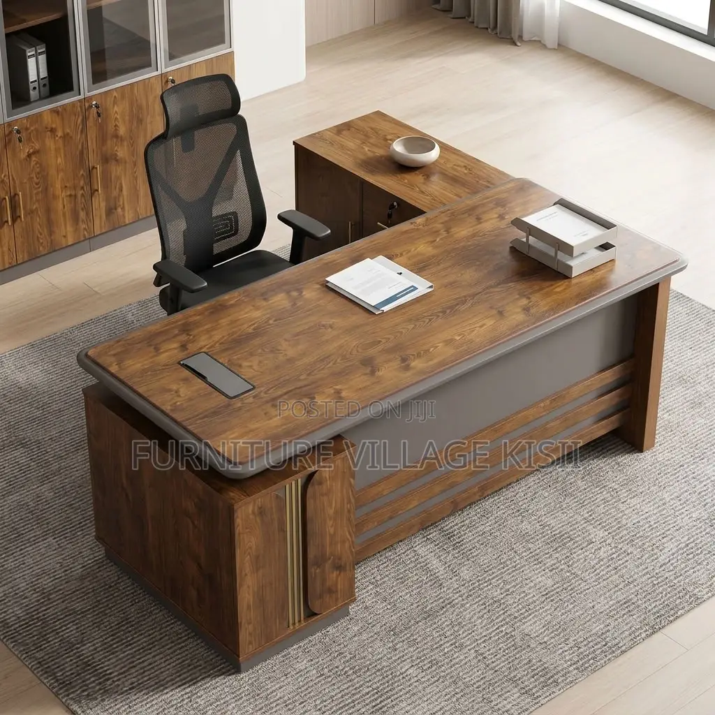 1.8m Desk + Cabinet Office Combo