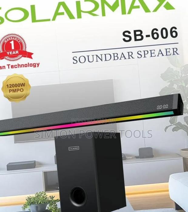 Solarmax SB-606 Soundbar Speaker System,