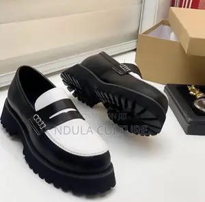 Boss Chunky Lug-Sole Penny Loafer
