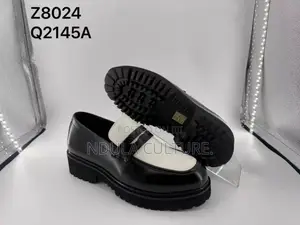 Boss Chunky Lug-Sole Penny Loafer