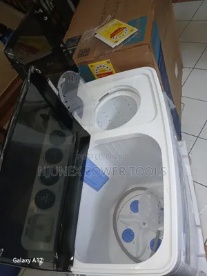 Midea Twin Tub Semi Automatic Washing Machine With Dual Compartments
