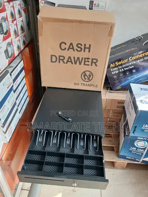 Durable 5-Slot Automatic Cash Drawer for POS Systems Available