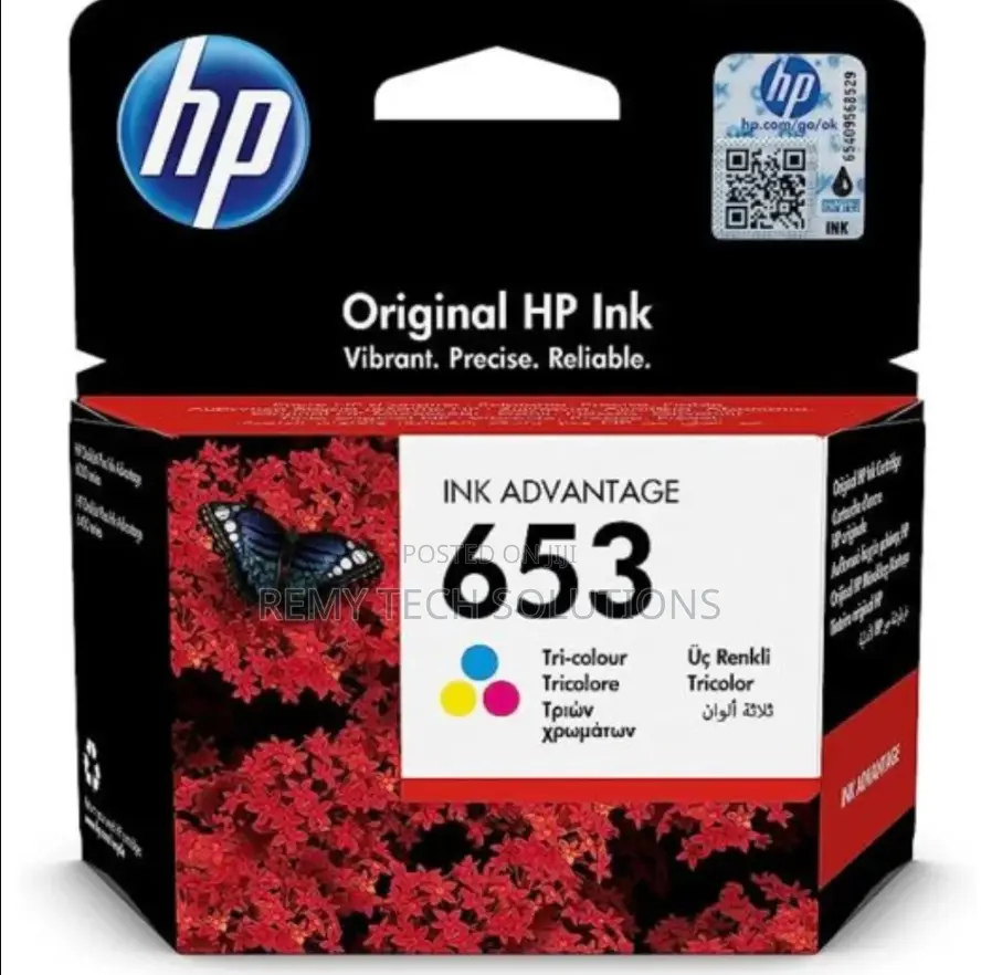 HP 653 Color Ink Cartridge