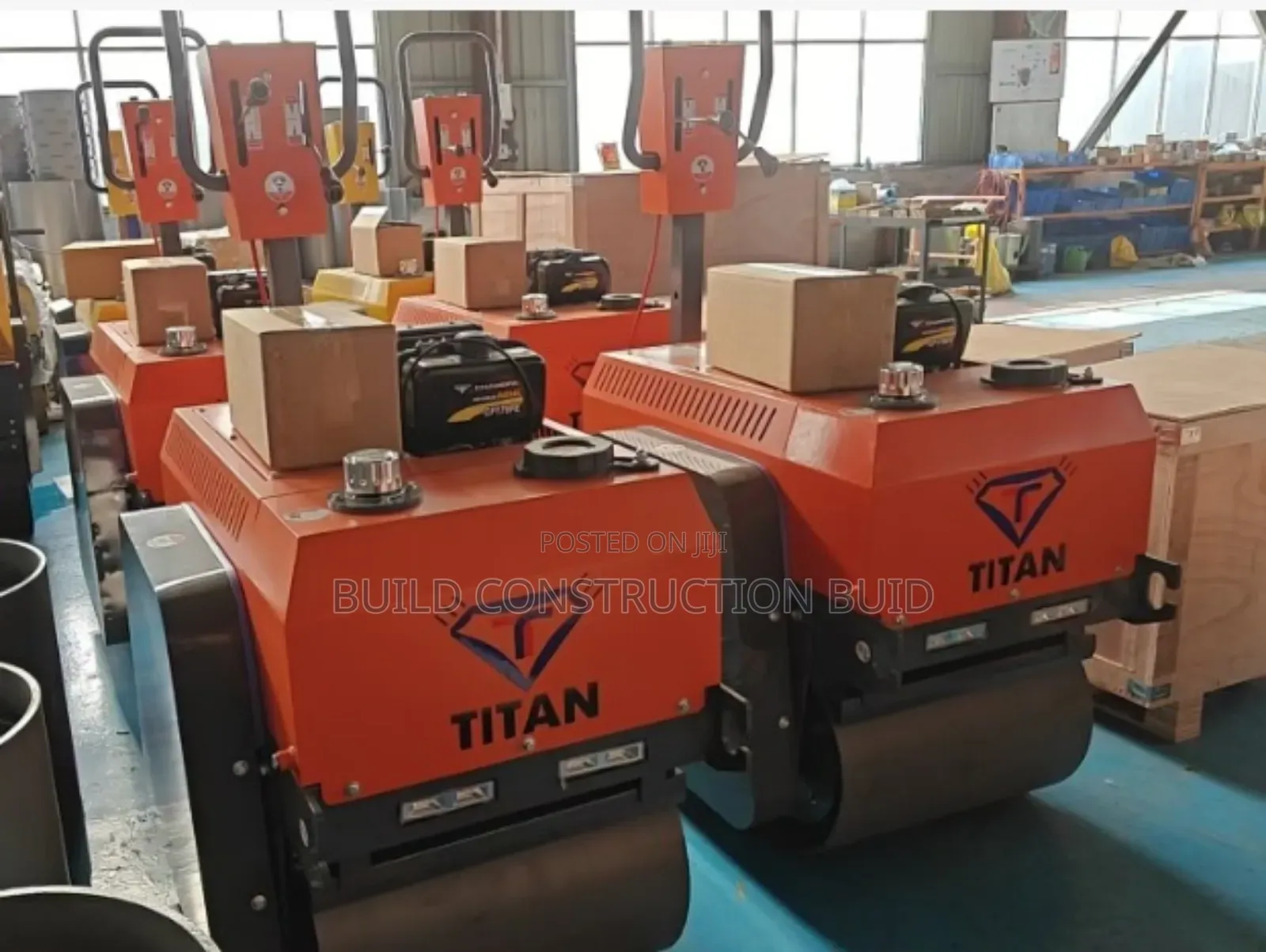 Manual Titan Drum Roller 2 Tonnes.