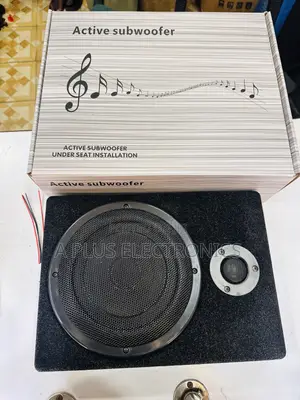 Active Underseat Subwoofer 801 8 Inch Slim Design High Power Bass