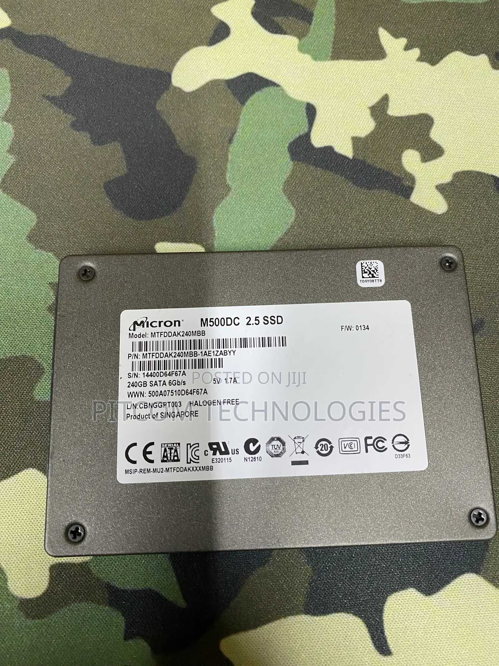 Micron 2.5 SSD 240GB