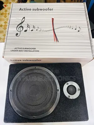 Active Underseat Subwoofer 801 8 Inch Car Bass Speaker Compact