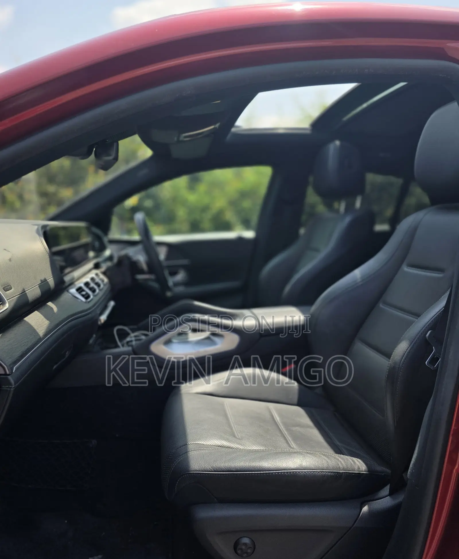 Mercedes-Benz GLE-Class GLE 400d 4MATIC 2020 Red