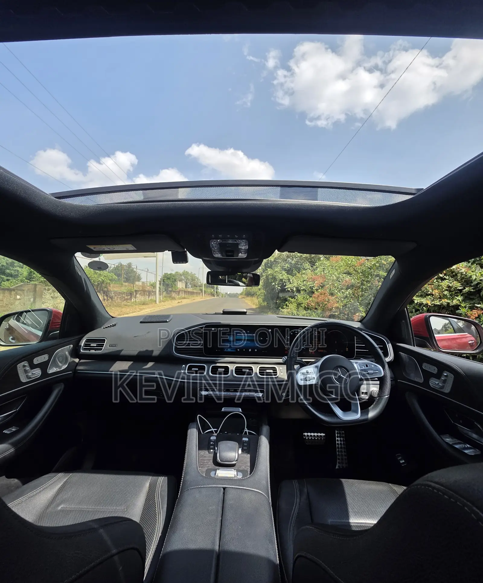 Mercedes-Benz GLE-Class GLE 400d 4MATIC 2020 Red