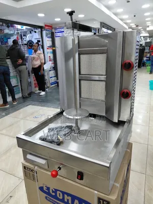 Heavy Duty Gas Shawarma Machine 2 Burner