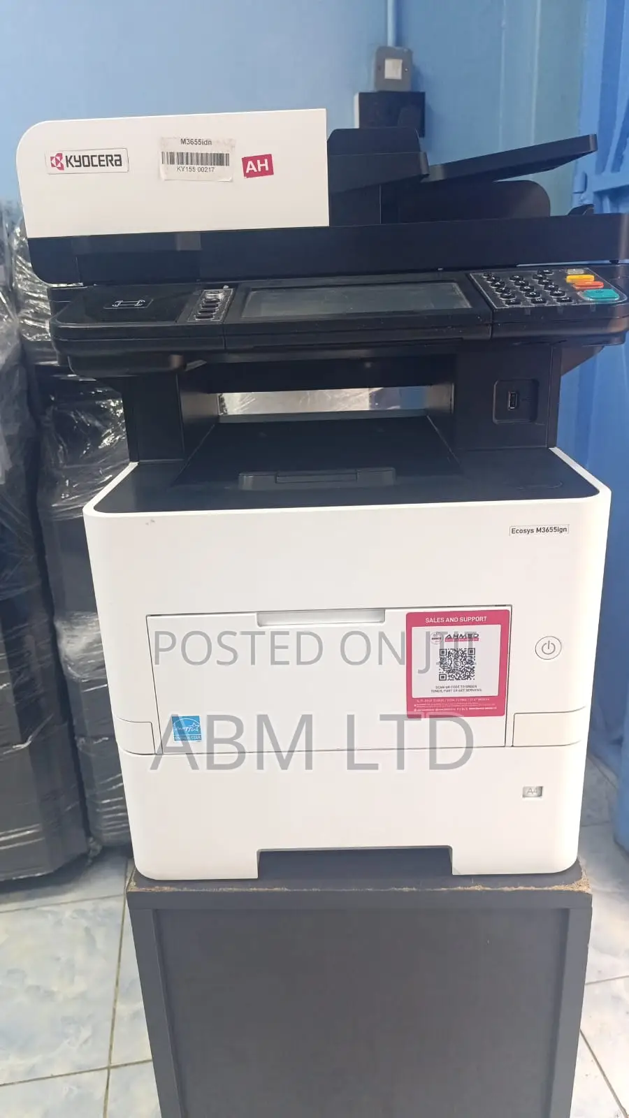 Kyocera Ecosys M3655ign Mono Laser MFP0 for Smart Usability