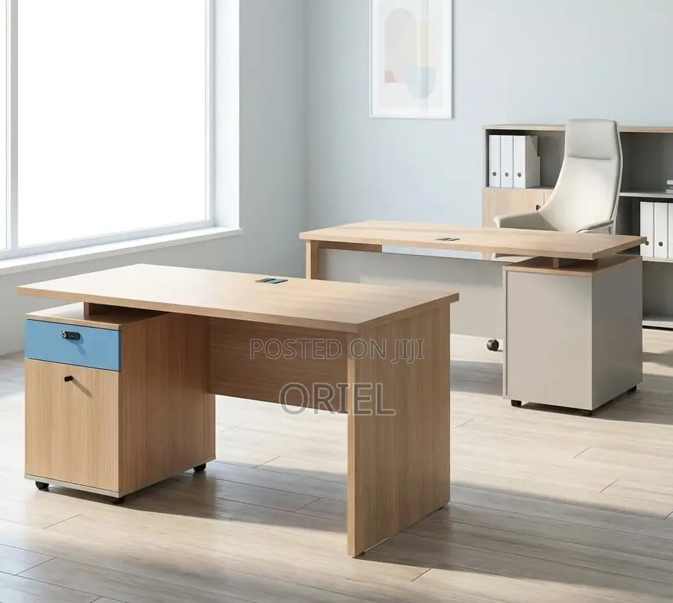 Modern 140cm Office Desk – Stylish Spacious Professional Workstation