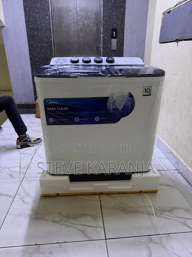 Midea Semi Automatic Washing Machine 10kg Capacity - thumbnail 3
