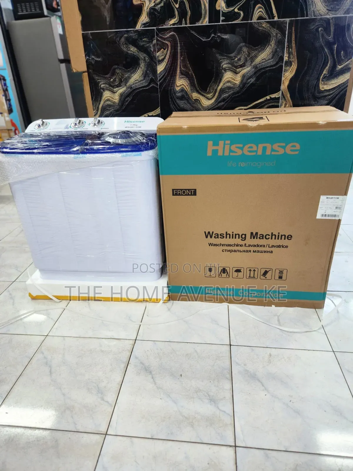 Hisense Washing Machine 7.5kg Twin-Tub