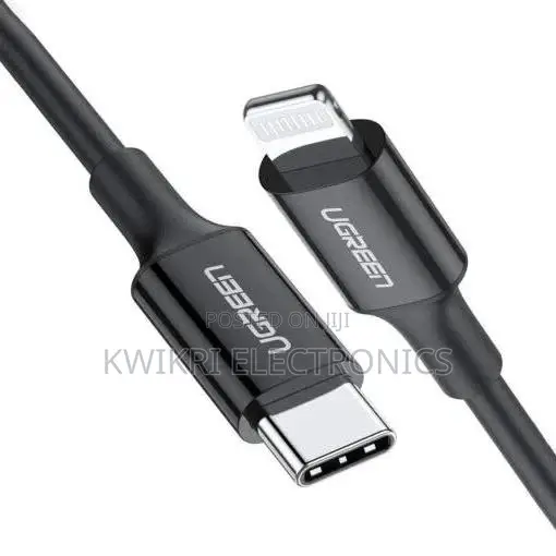 Ugreen USB-C to Lightning Cable M/M Nickel Plating ABS Shell 1m