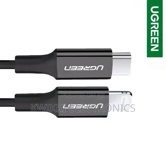 Ugreen USB-C to Lightning Cable M/M Nickel Plating ABS Shell 1m