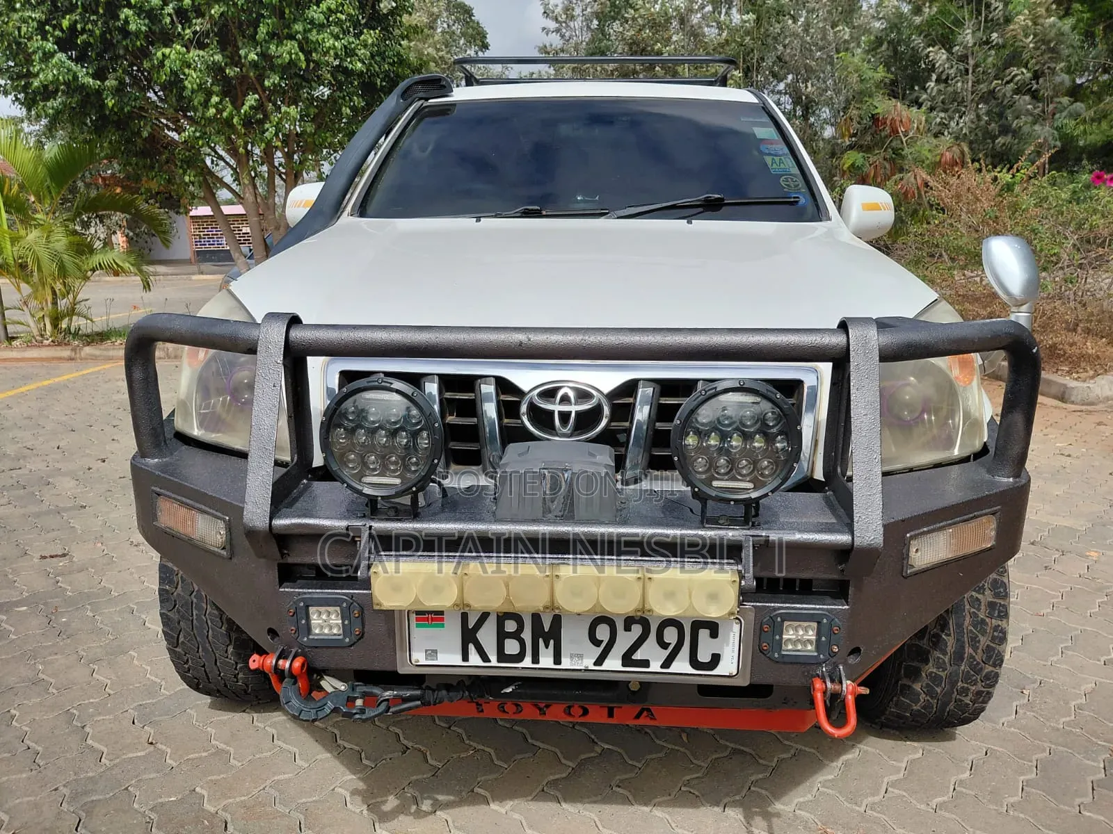 Toyota Land Cruiser Prado 3.0 D-4D 5dr 2004 White