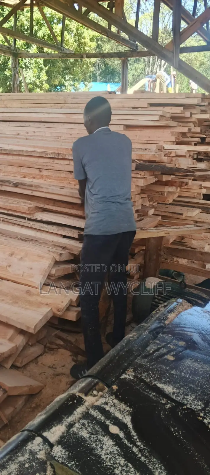 Smoothly Polished Wood