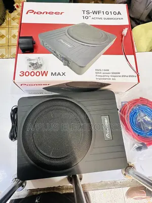 Pioneer Underseat Subwoofer WF1010 3000W Compact Car Bass Speaker