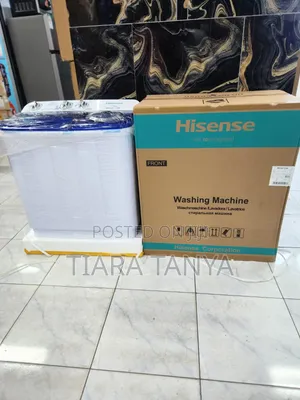 Hisense 7.5Kg Twin Tub Top Load Washing Machine - White (2YRS WRTY)