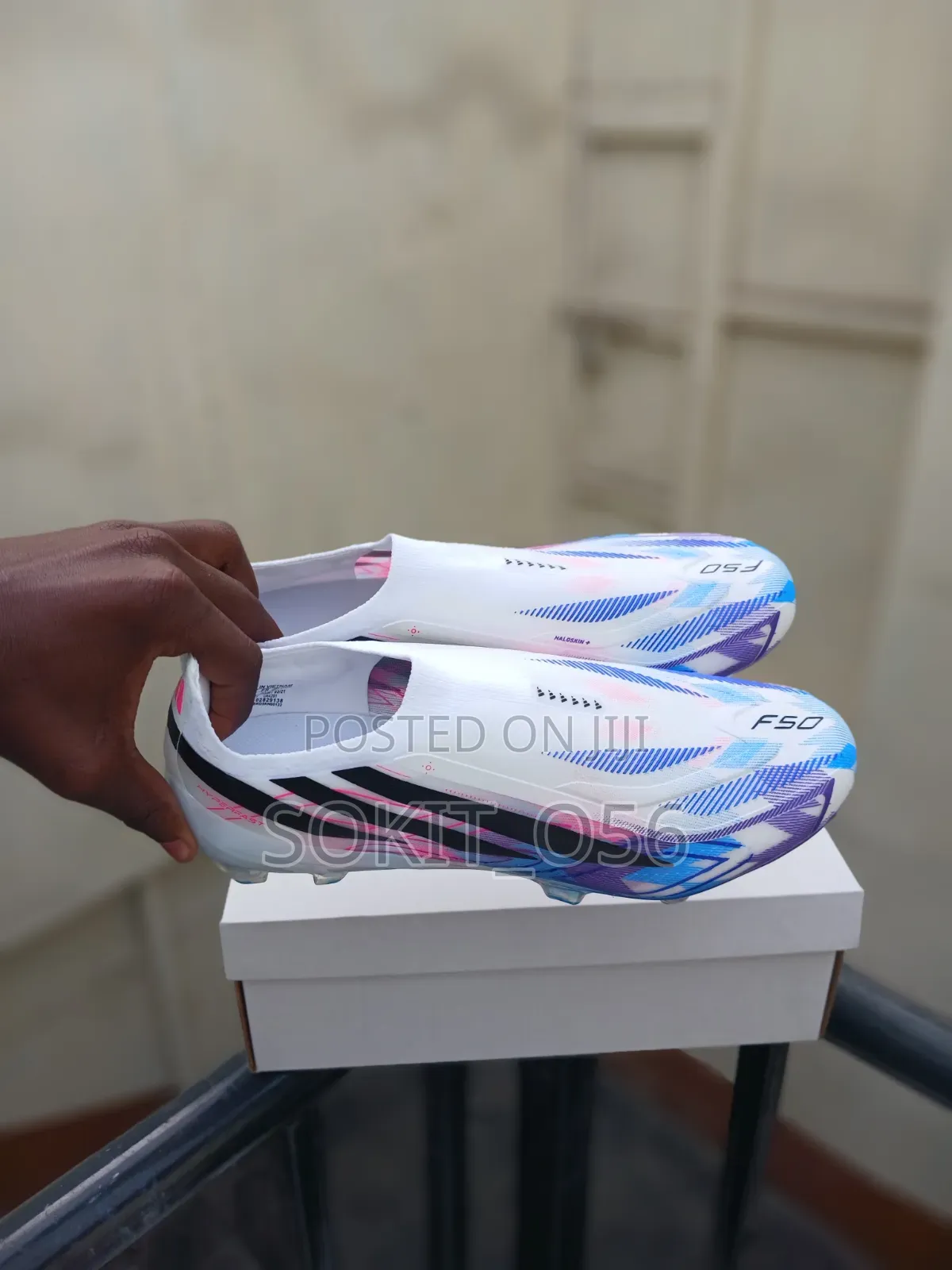 Adidas F50 Hyperfast Elite Laceless Football Boot
