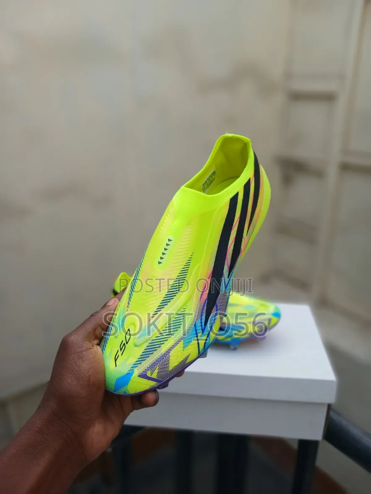 Adidas F50 Hyperfast Elite Laceless Football Boot