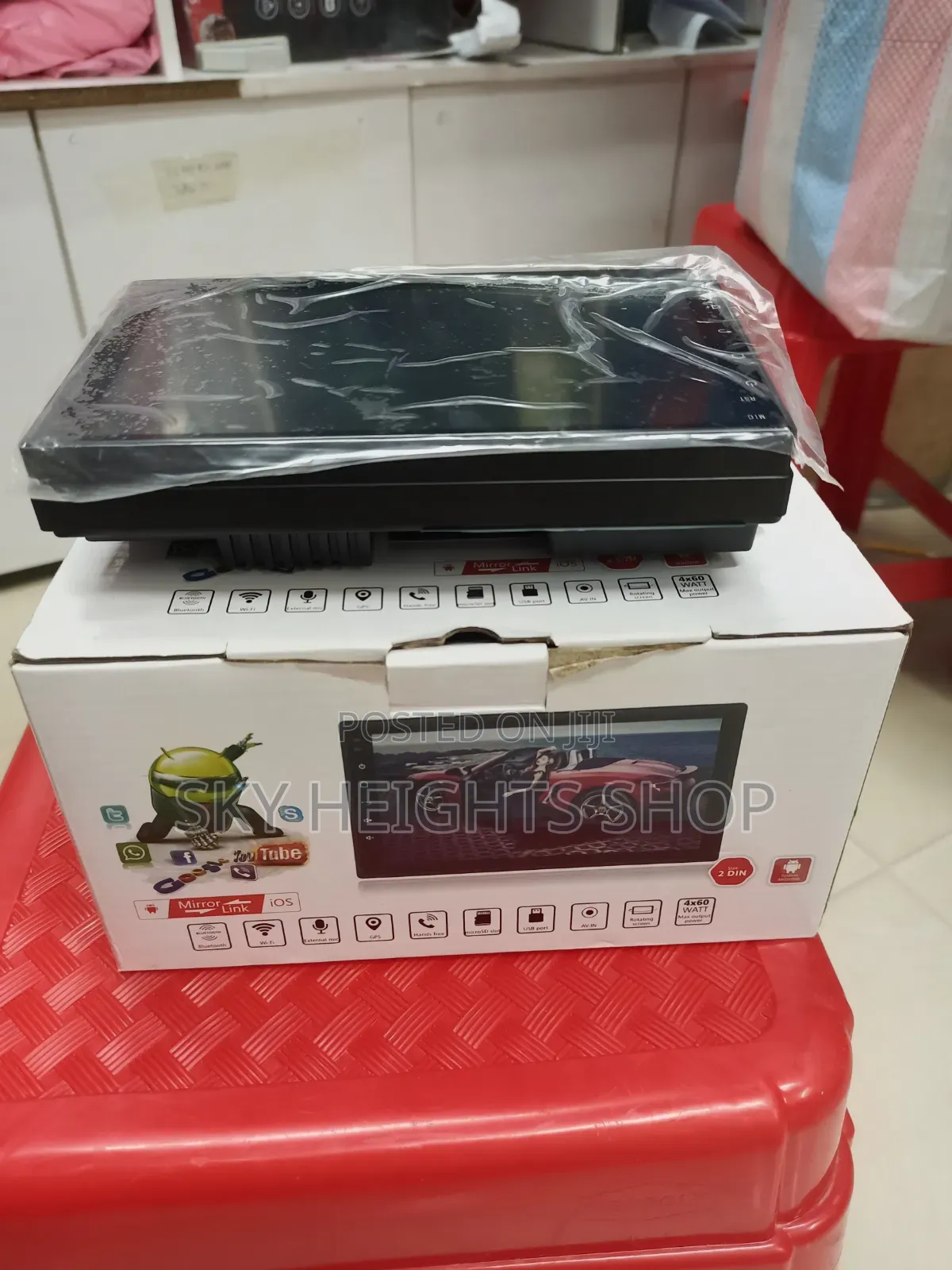 Upgraded Quality Car Android 7" Touch Screen Radio With Playstore, GPS