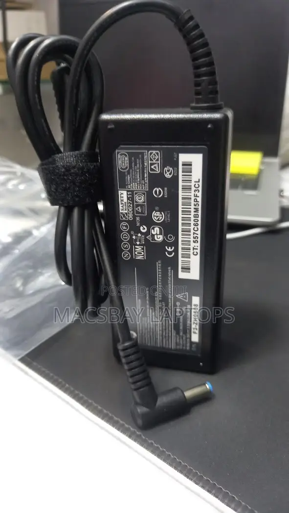 HP Blue Pin Charger – Laptop AC Adapter