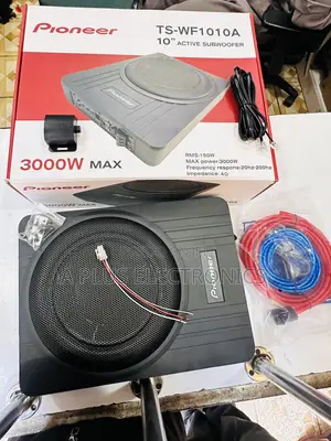 Pioneer Underseat Subwoofer WF1010 3000W Car Bass Booster Subwoofer