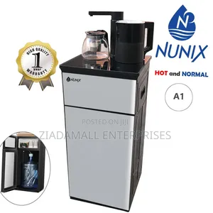 Silver Nunix A1 Bottom Load Hot and normalWater Dispenser