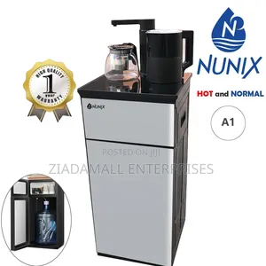 Silver Nunix A1 Bottom Load Hot and normalWater Dispenser