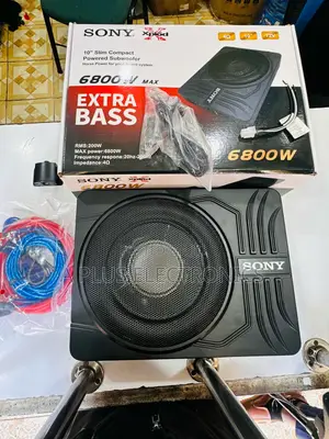 Sony Underseat Subwoofer S10 6800W Compact Car Bass Speaker