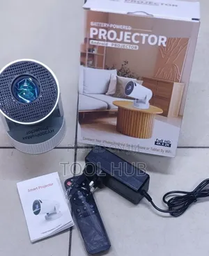 HY300 Pro Max Battery-Powered Android Projector