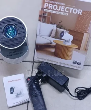 HY300 Pro Max Battery-Powered Android Projector