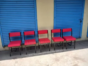 Red Carina Chairs With Support Under