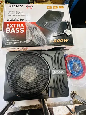 Sony Underseat Subwoofer S10 6800W High Power Car Subwoofer