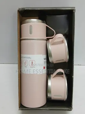 500ml Stainless Steel Vacuum Flask Gift Set