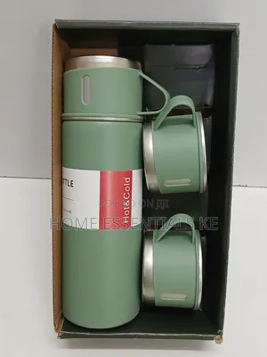 500ml Stainless Steel Vacuum Flask Gift Set