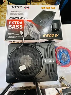Sony Underseat Subwoofer S10 6800W Premium Car Audio System