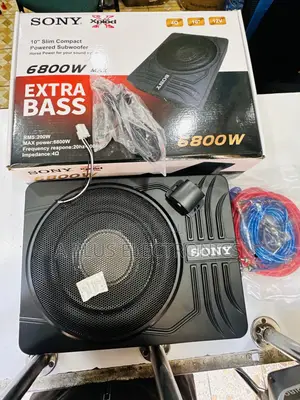 Sony Underseat Subwoofer S10 6800W Premium Car Audio System